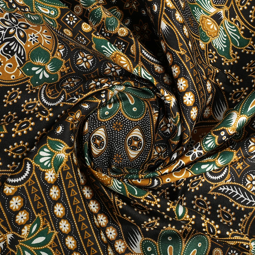 traditional sarong 100% polyester print fabric southeast Asia Indonesia sarong pareo