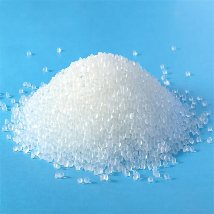 Plastic Raw Material TPR TPE Thermoplastic Elastomer Granule White Compound TPE Rubber Extrusion Moldable TPR for Shoes Sole