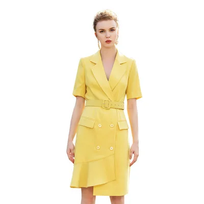 
Women 2021 Hot Sale Office Dress Design Laides Office Wear Dresses For Women 