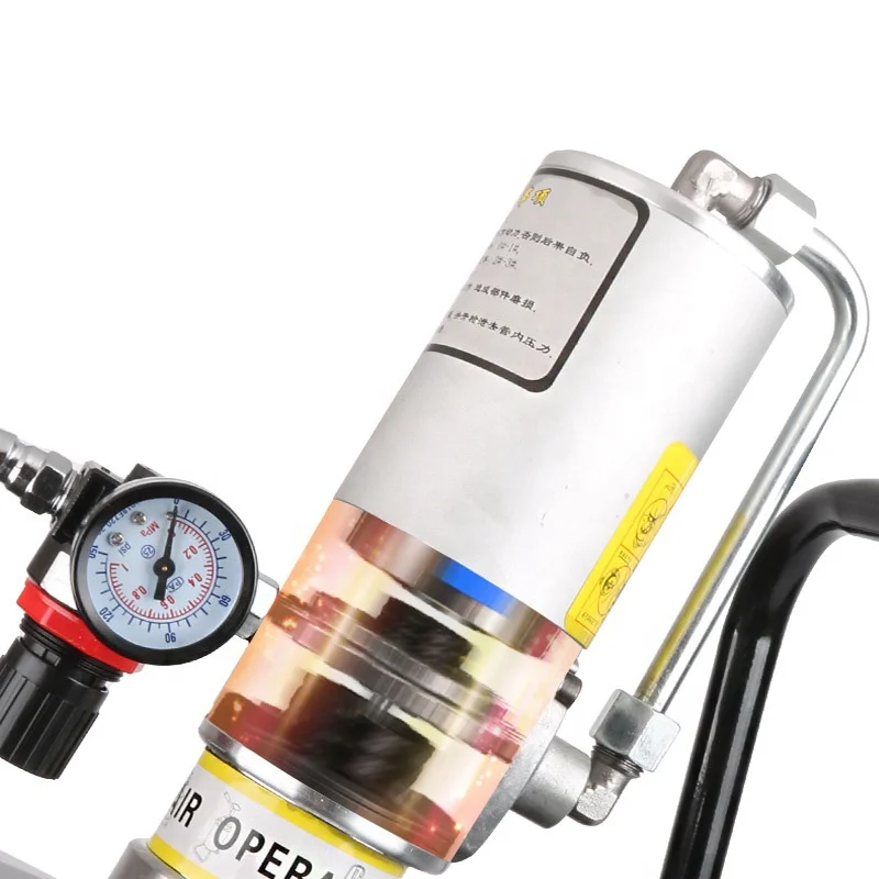 Factory Price High Pressure Pneumatic 12L/18L/20L/35L/40L Air Operated Bucket Auto Grease Pump Pneumatic Lubricator Gun