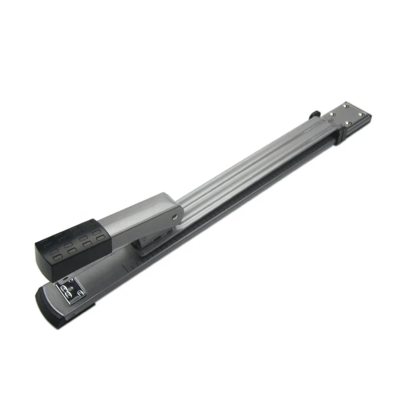 China office manual metal jumbo size magazine 25 sheets long arm reach stapler with long nose for magazine and book