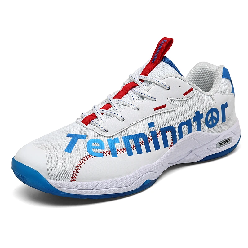 
Men And Women Indoor Table Shoes Anti Slip Professional Tennis Sneakers Breathable Court Badminton Shoes 