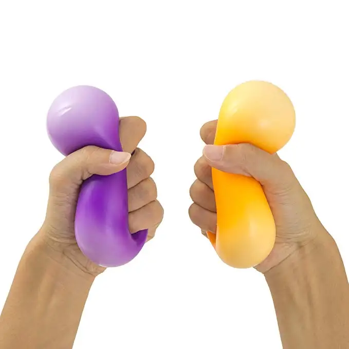 Rainbow Colorful Ball Adult Kids Fidget Toys Change Color Balls Squeezing Anti stress For Hands Stress Reliever Juguetes Game
