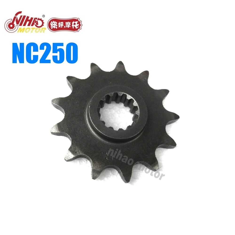 
 10 NC250 детали, звездочка, маленький маховик, 13 зубчатый двигатель ZONGSHEN NC RX3 ZS177MM (двигатель Nihao) KAYO Motoland ESB Megelli Asiawin  