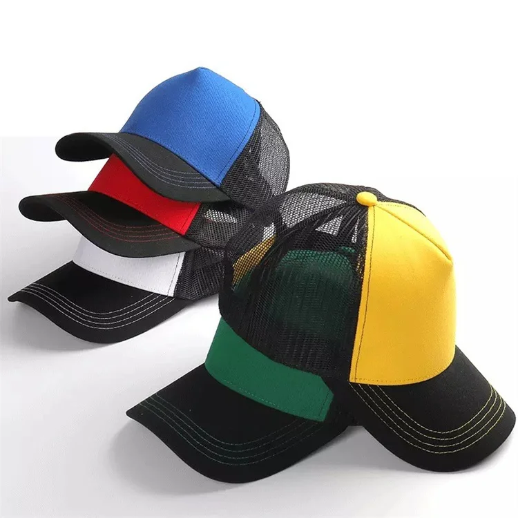 2024 New Arrivals Fashion Embroidery Anime Baseball Cap With Mesh Foam Hat Trucker Cap Custom Logo
