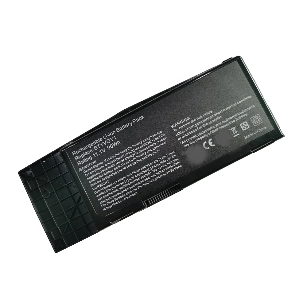 rechargeable battery Lithium-ion Polymer Battery for Laptop Battery 11.1v 90wh/8100mah fit for Alienware m17x r3 r4