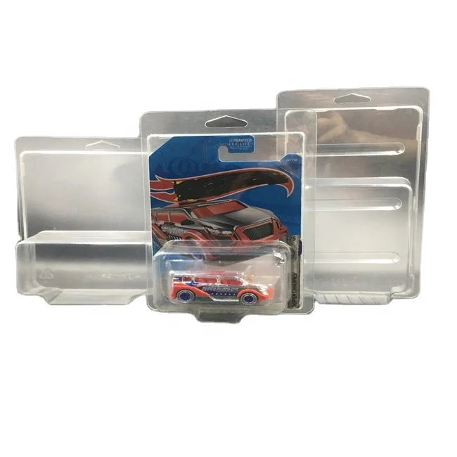 Custom Design PVC PET Blister Pack  Plastic Paper Card Packaging Sliding Blister For Hot Wheel