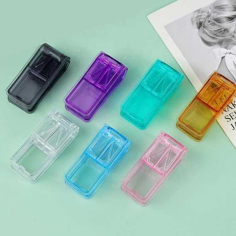 Cheaper Price Convenience Medical Pill Splitter Tablet Cutter With Pill Box Colorful Pill Cutter