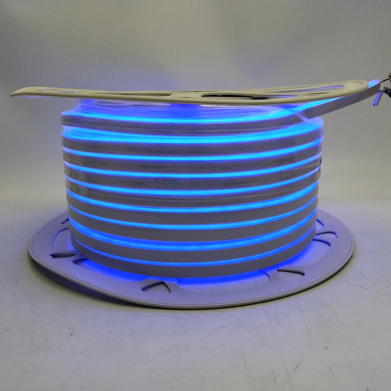 Waterproof IP65  2.5cm/cut Blue  neon light 6x12 12v neon flex LED neon strip Rope Light