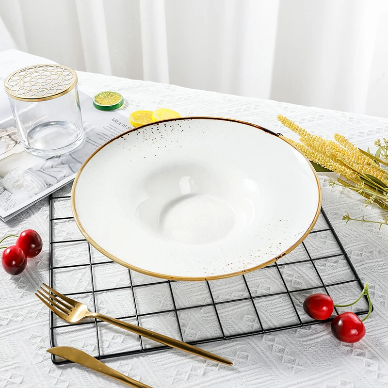 
Hotel Plates Sets Dinnerware Ceramic Kitchen Utensil Dinner 72 Pcs Cutlery Assiette 
