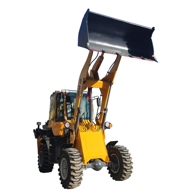China factory Mountain Raise wheel Mini Backhoe Loader Tractor with Loader and Backhoe Excavator Free Shipping