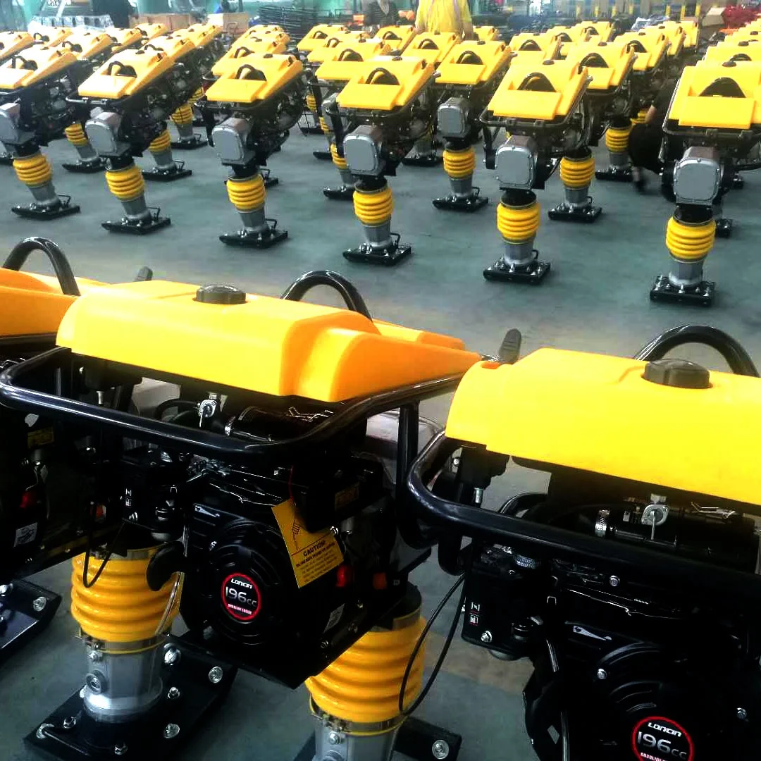 Бензиновый трамбовочный утрамбовочный уплотнитель