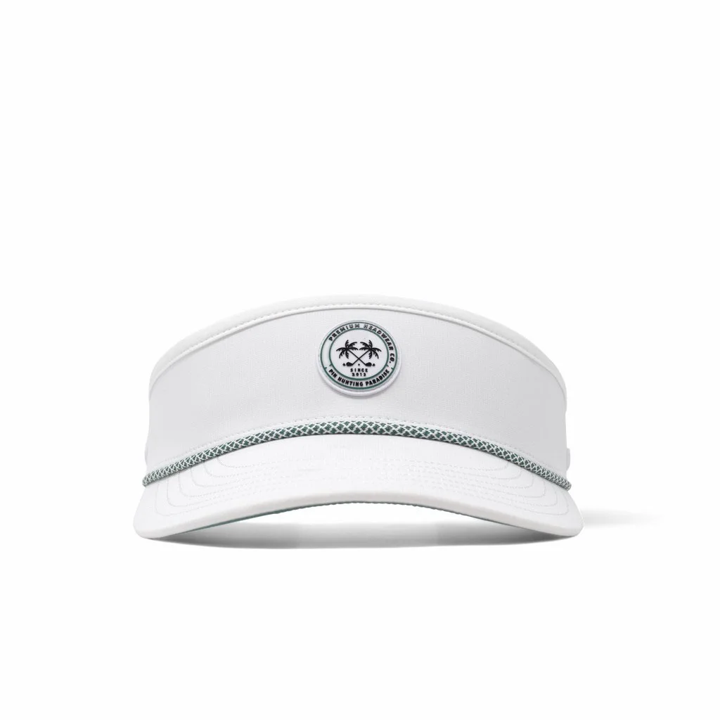 custom logo visor hats unisex lightweight Performance Snapback Hat waterproof sun visor cap golf visor hat with PVC rubber patch