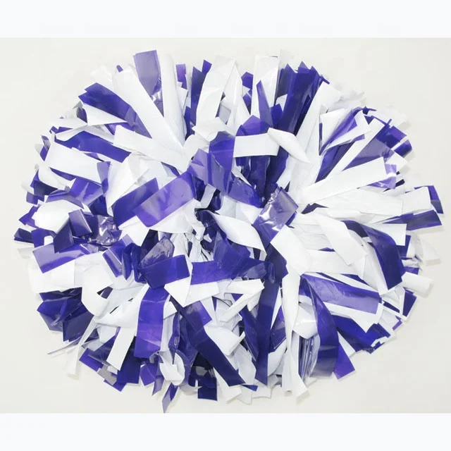 
New Cheerleading wet look pom poms for cheerleaders with factory price and good quality 