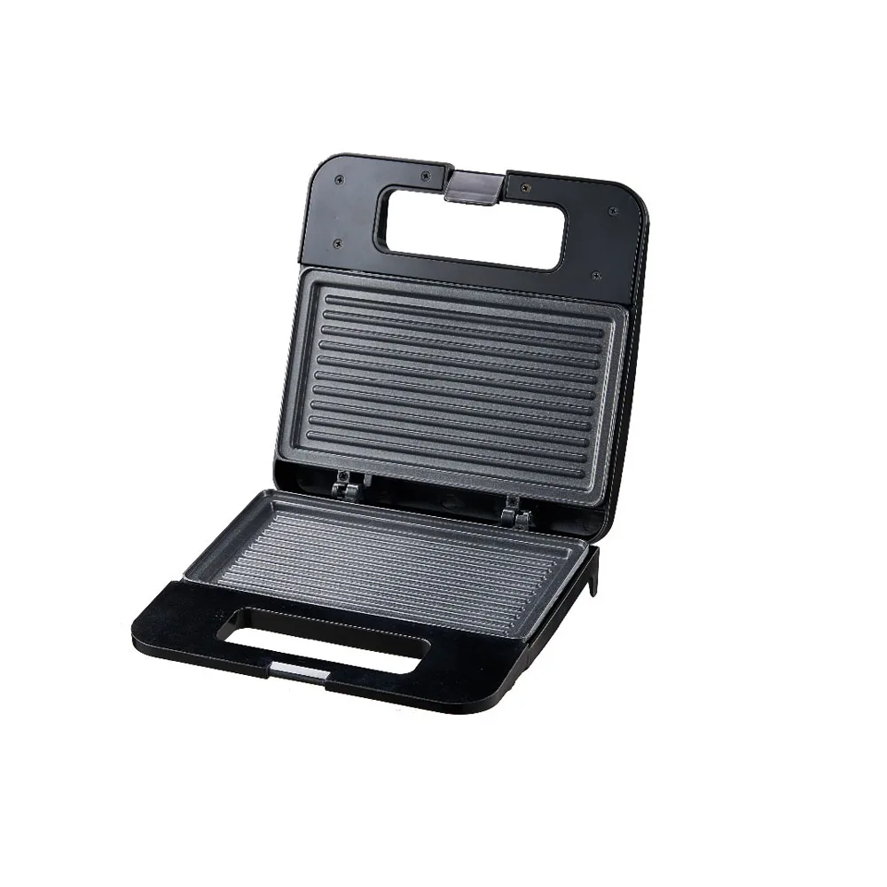 
SM2702 Hot sales 2 slice Sandwich Maker with stainless steel decoration 