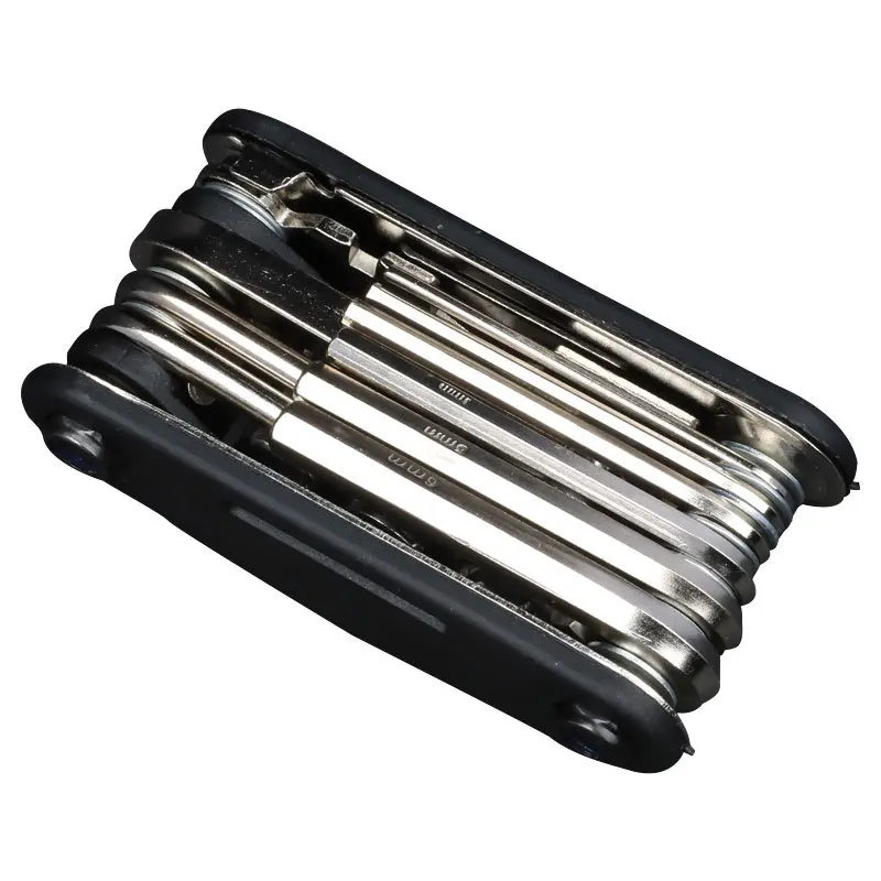 16-in-1 Multi-Usage Bike Bicycle Repair Tool Kit Hex Wrench Nut Tire Repair Hex Allen Key Screwdriver Socket Extension Rod Shop