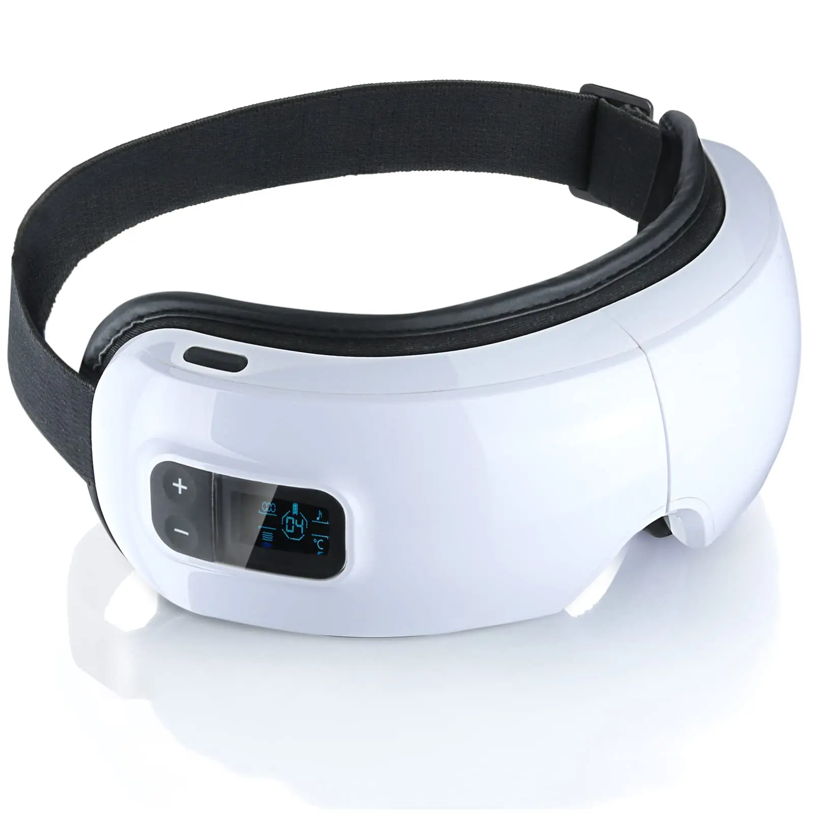 High Quality 3D Smart Wireless Air Pressure Vibration Eye Massager for Self Care Wellness with 3 Levels of Hot Compress & Music