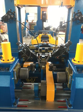 Used PEB H / I / T beam line automatic gantry assembly welding straightening machine welding production line