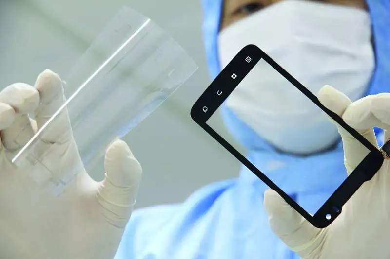 Manufacturer ITO Coated PET Film for Products Such as Touchscreens, Position Sensors, Electroluminescent Lamps Carton OEM Soft