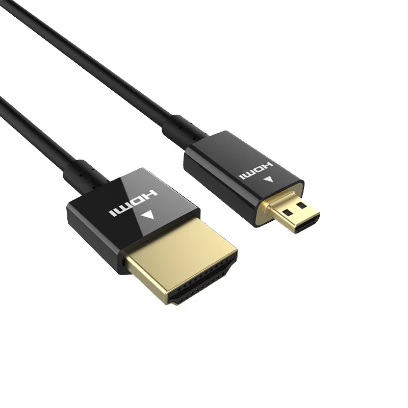 tezy 2M micro HDMI to HDMI HD cable 4K laptop camera Micro HDMI cable display