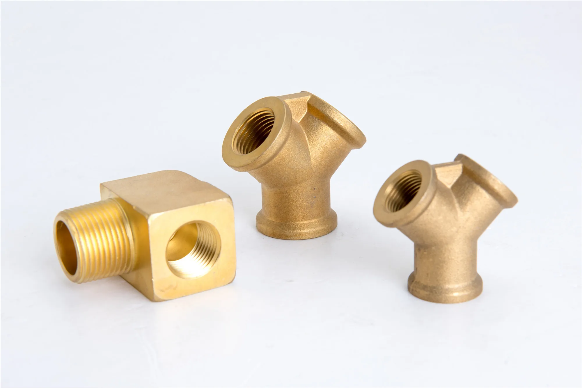 CO2 Changeover Valve with 1/4' Male Flare Threads Gas Check Brass Standard Change Over 3-way Valve