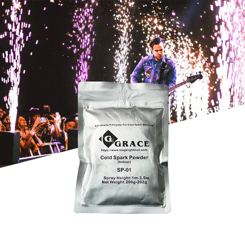 Igracelite 200g Titanium Powder Indoor Outdoor For Cold Spark Machines
