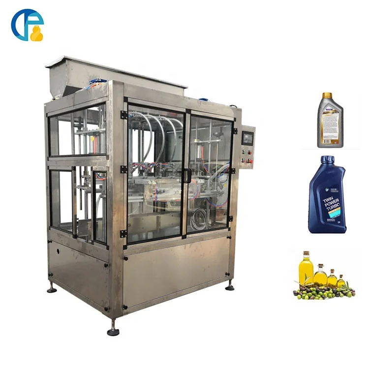 1L 2L 4L 5L Manufacturer automatic antifreeze coolant lube engine oil liquid filling machine production line