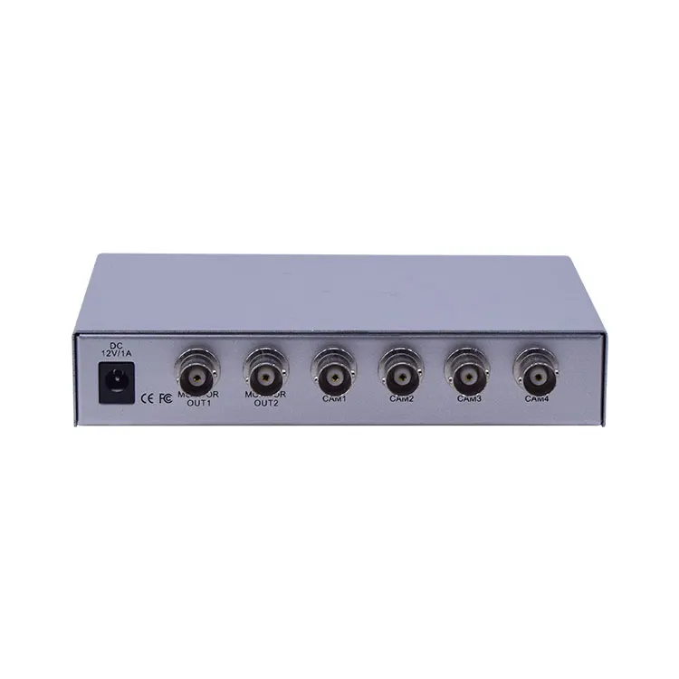 4 channel screen divider picture in picture with remote control screen splitter