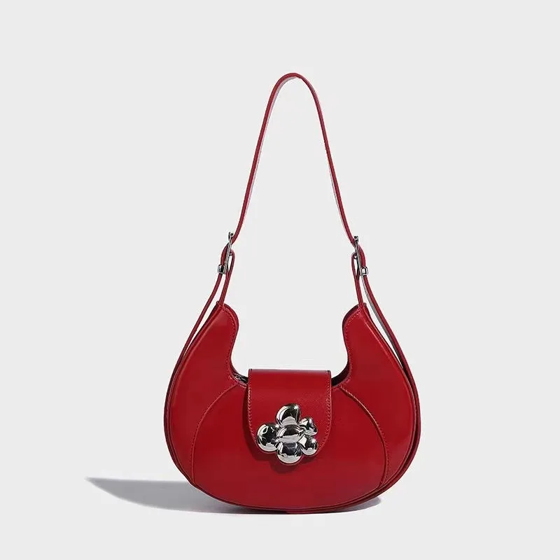 New Arrival Popular Fashion Design Women Handbags Custom Logo Wholesale Tredy Lady Purse Vegan PU Poly Fabric Lining Female Bag