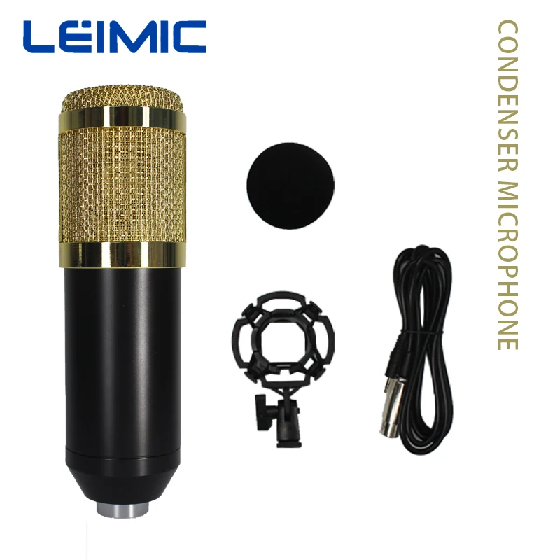 
 BM-800 professional condenser audio equipment  wired studio radio broadcasting singing live streaming microphone  