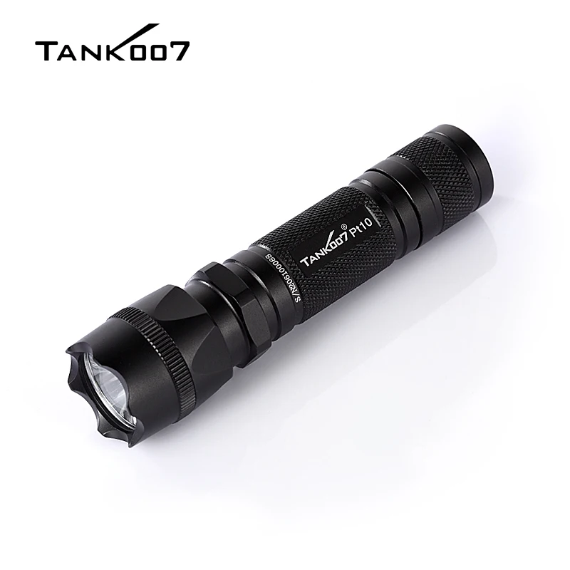 Tank007 High power torch light long range EDC Outdoor security waterproof flashlight led super bright tactical flashlight