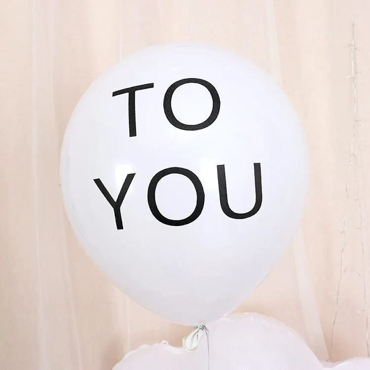 Custom Printing Design Balloon 10 12 Inch Personalized Latex Advertising Balloons With Your Own logo