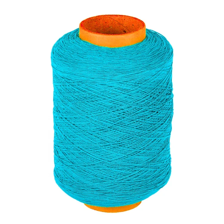 Spandex rubber covered yarn polyester latex rubber yarn count