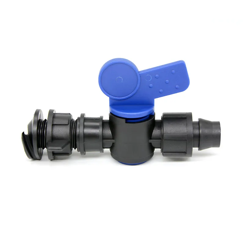 Economical style Drip Tape Valve for PE Lay Flat Hose or PE oval hose