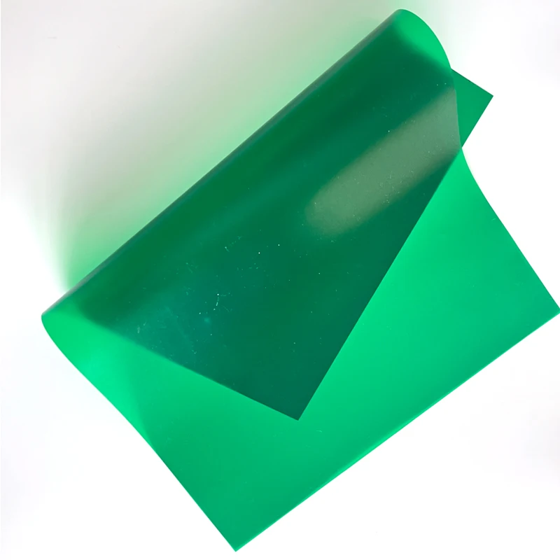 Индивидуальная прозрачная синяя ПВХ ацетатная обвязочная крышка A4