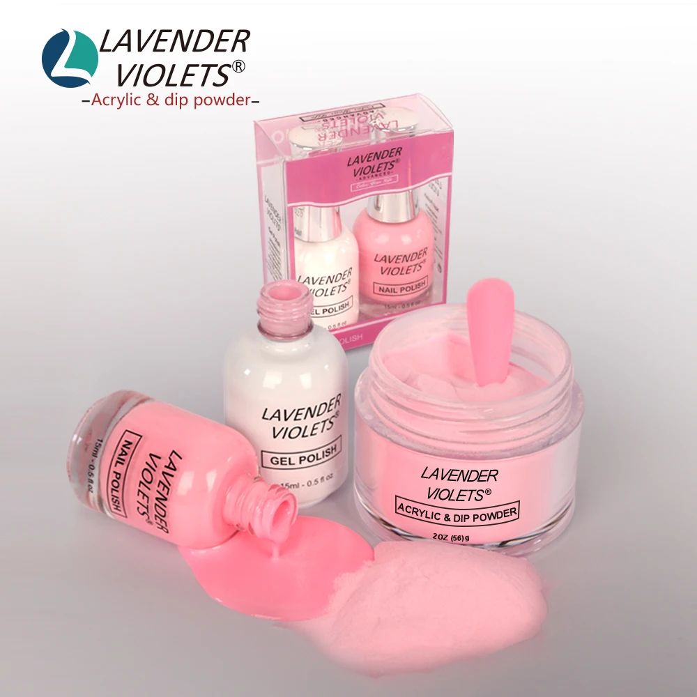 Factory wholesale 3 in 1 Acrylic Dipping Powder 1000 colors acrylic nail dip powder Fast Drying within 5s