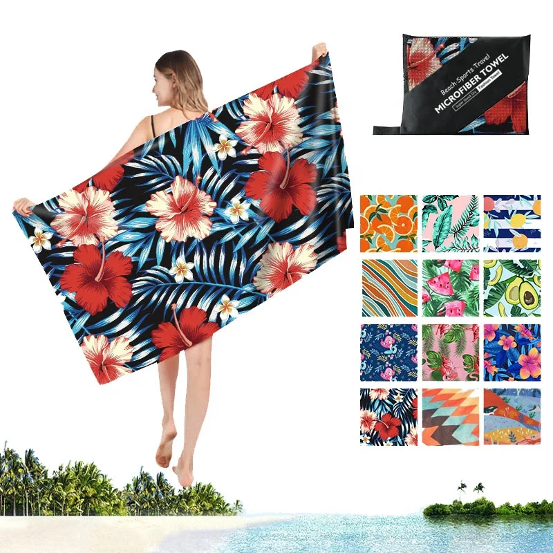 Wholesale Good quality high quality summer micro fibre towel beach