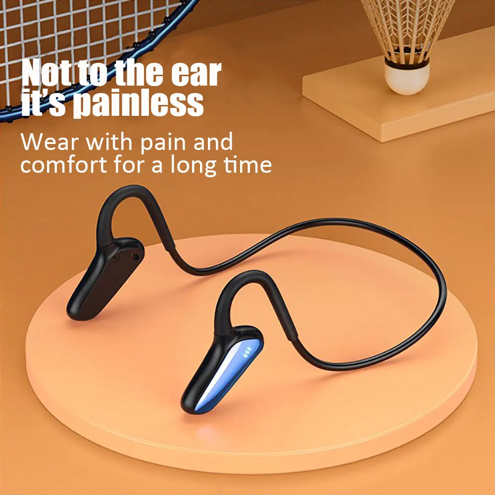 Mobile Earphones Making Machine Blu tooth Neckband Earphones Noise Cancelling Headphone Sport Bone Conduction Headphone