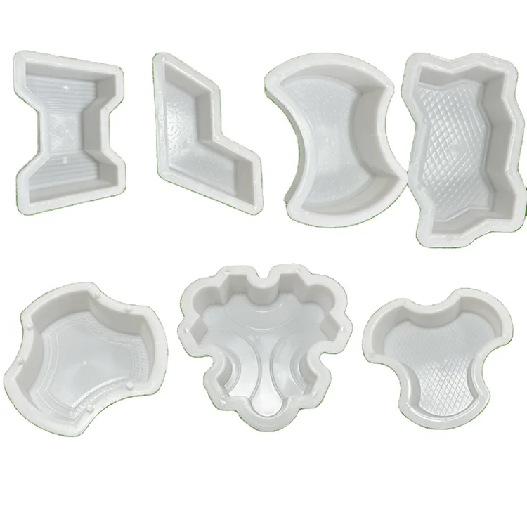 Pvc Paver Block Interlock Concrete Plastic Molds for Pavers