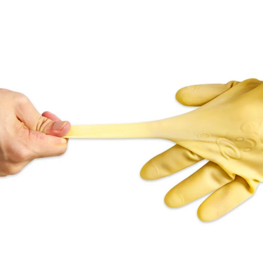 GuangZhou Wholesale Latex Gloves Kitchen Rubber Gloves Household Cleaning Latex Dish Washing Work Gloves
