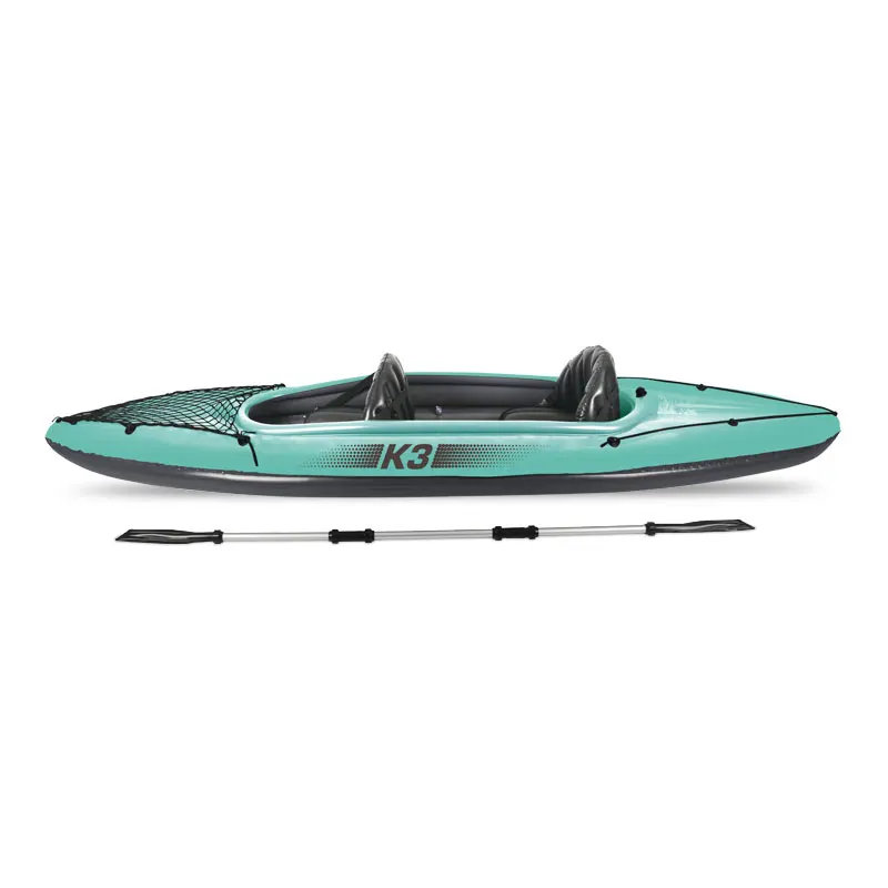 Manufacturing Customized 2 Person Hot Selling Higher Quality New Design Inflatable Fishing Touring Kayak