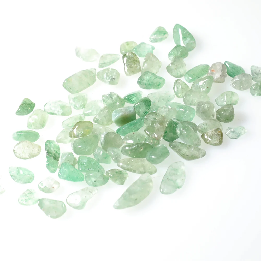 Natural Green Fluorite Gravel Original Stone Purify Degaussing Quartz Crystals Minerals Specimen Health Decoration