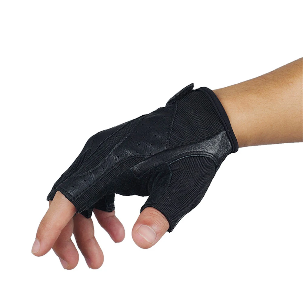 manufacturers 2020 fashion genuine leather crossfit gym gloves breathable fitness exercise weightlifting gloves