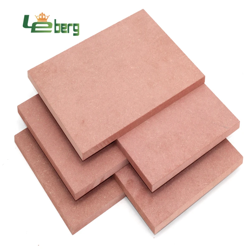 18mm Red Fire proof MDF Manufacture  For Furniture Decoration