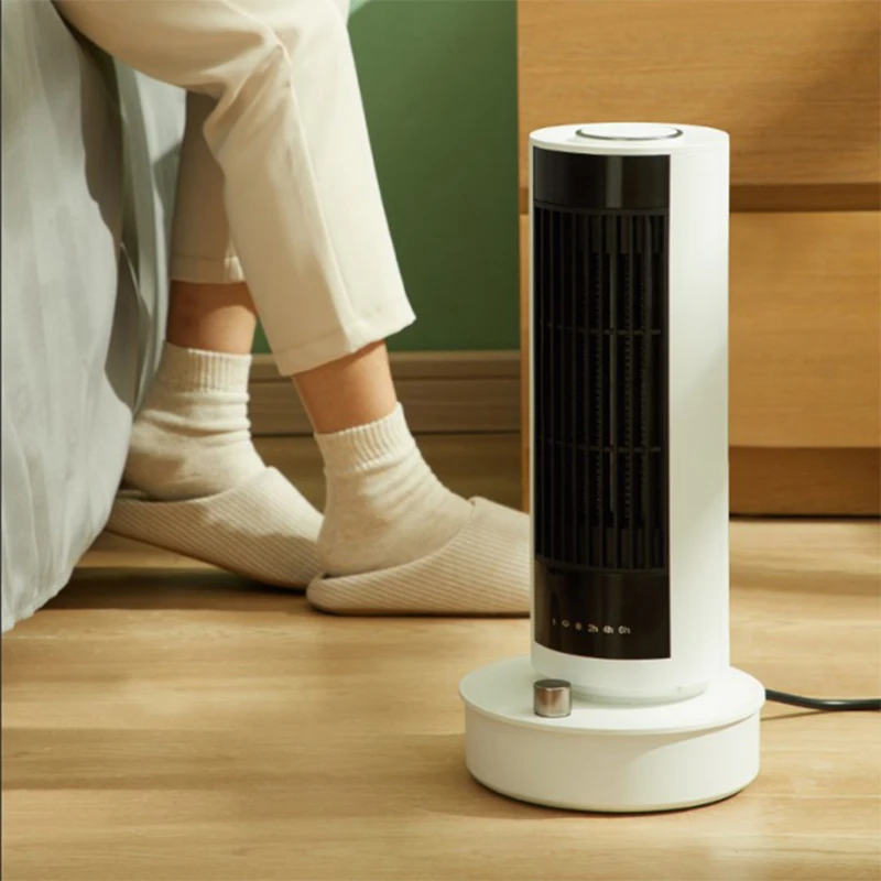 OEM factory Winter Warmer Portable Home Room 1200W PTC Heating USB Electric Heater Fan tower fan