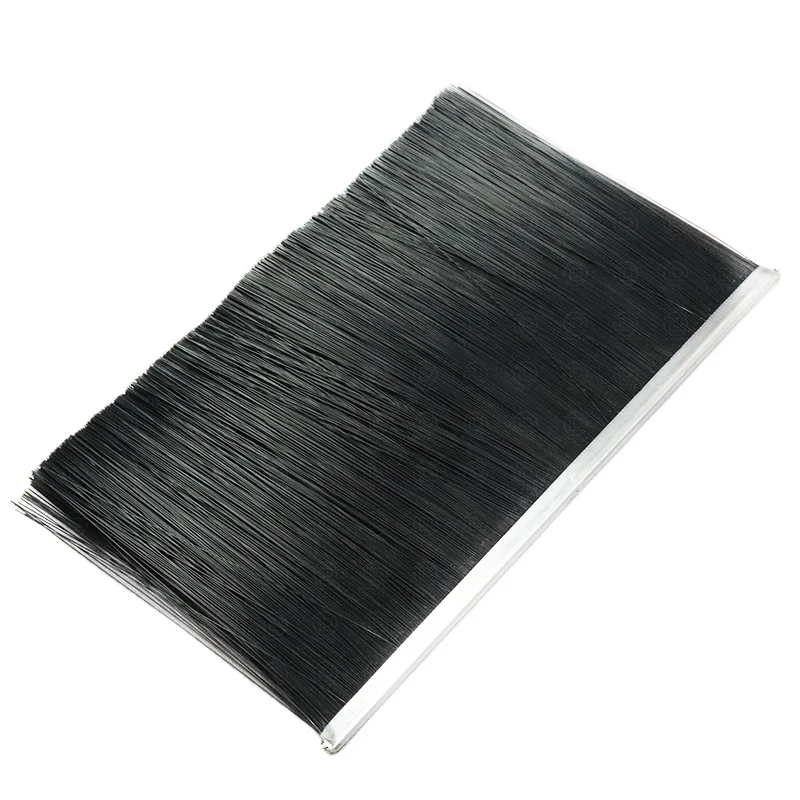 Nylon Bristle Door Seals Brush Aluminium Window Weather Strip Brush