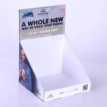 Retail PDQ Counter Show Stand Display Box Cardboard Paper Table Pop Counter Top Display Rack For Cosmetics Store