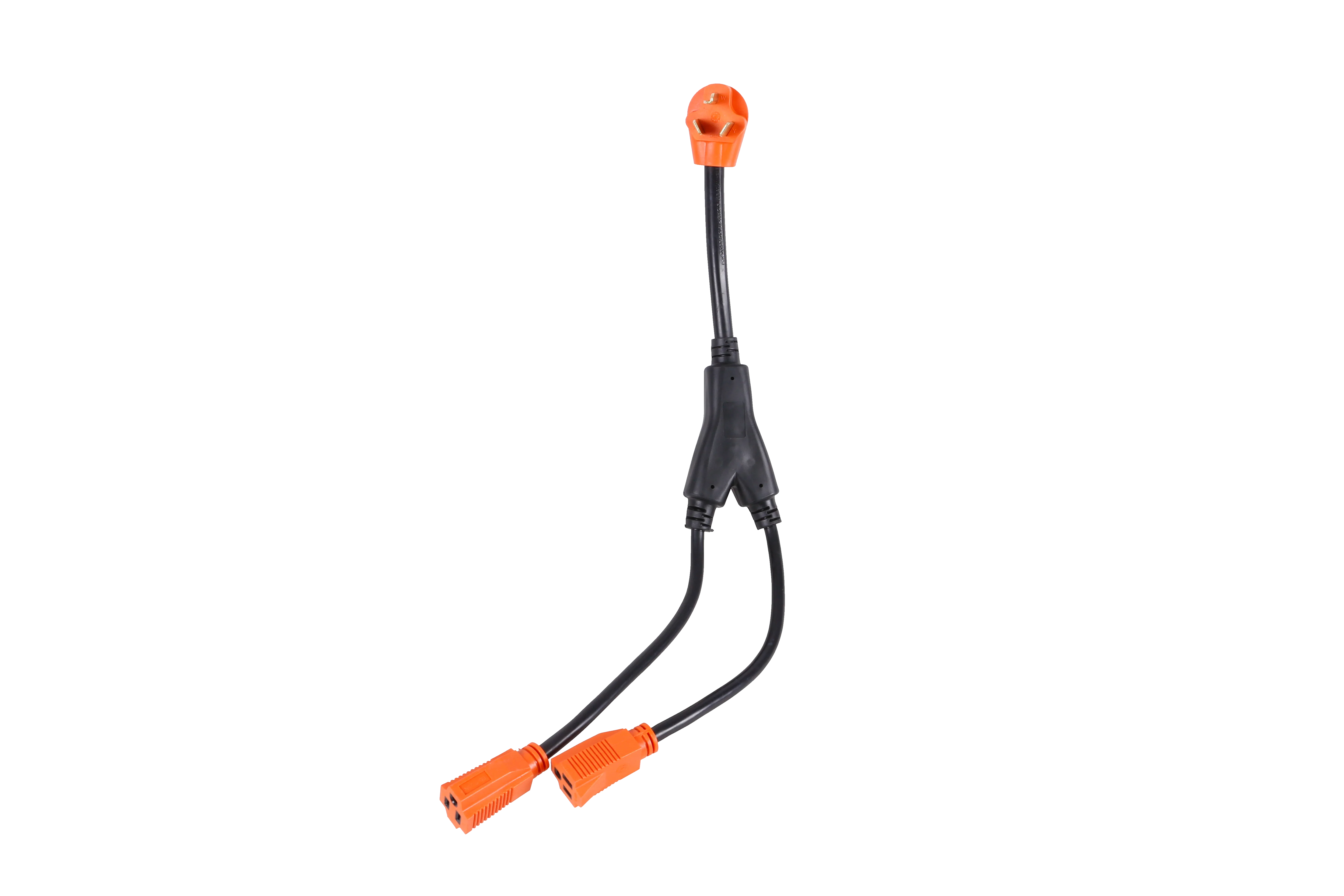 NEMA 30Amp TT-30P to NEMA 15Amp 5-15R RV Y Adapter RV Y Extension Cord