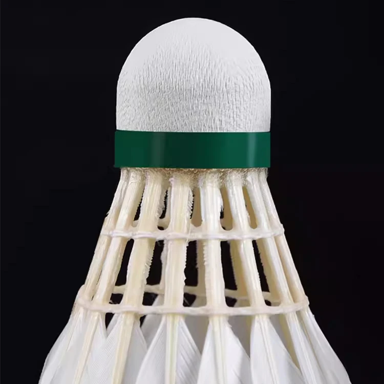 training duck hair goose cork resistant play professional gard hitting badminton professional hard hitting badminton
