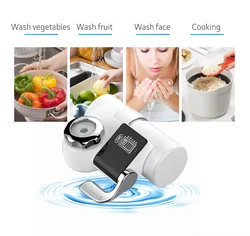 Ultra filtration + carbon fiber/granular activated carbon composite alkaline filter faucet water purifier